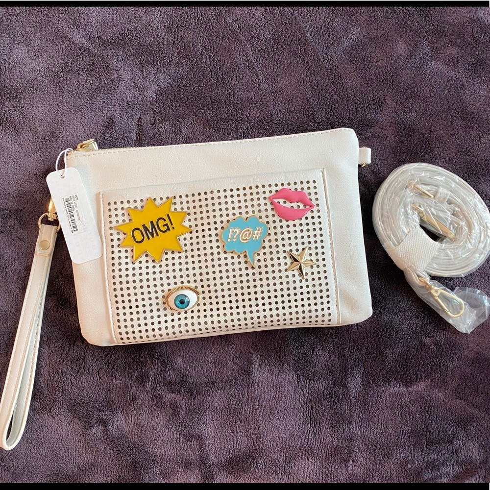 White purse